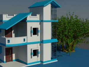 duplex Model 3D
