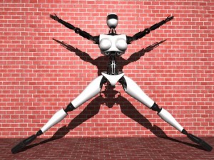 android girl Modelo 3D