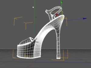 heel shoes 3Dモデル