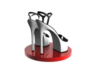 heel shoes 3D Model