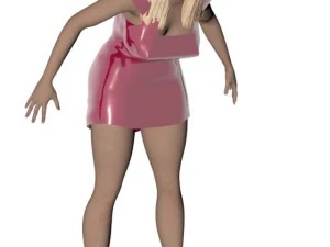 M&auml;dchen 3D Modell