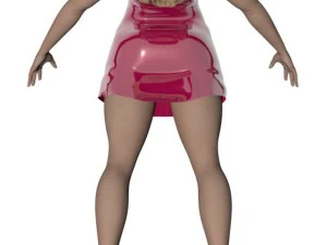 M&auml;dchen 3D Modell