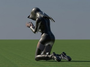 nun in latex Modelo 3D