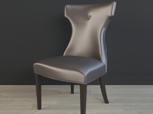 uttermost - wynter armless chair 3D Model