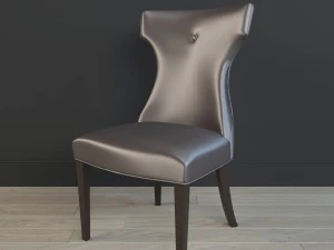uttermost - wynter armless chair 3D Model
