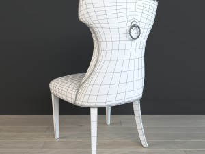 uttermost - wynter armless chair 3D Model