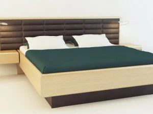 cama casa Modelo 3D