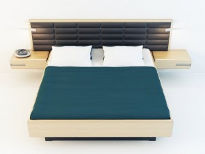 bed casa Modello 3D