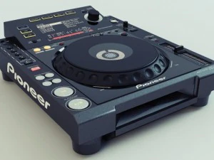 pioniere cdj900 Modello 3D