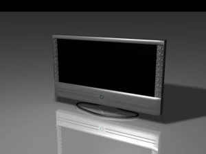 lcd televizyon 3D Model