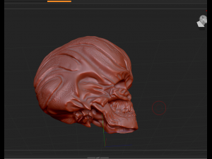 alien skull 3D 模型