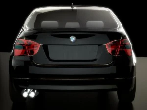 bmw 3 series 2008 facelift e90 3D Model