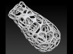 voronoi vase Modèles 3D en vedette
