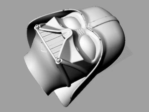 डार्थ वाडर 3D मॉडल