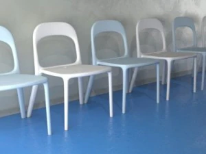 ikea kentsel sandalye 3D Model