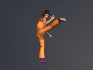 ken vs goku Modelo 3D