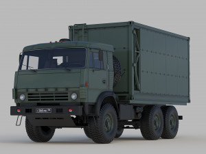 kamaz 3D Model