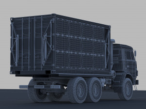 kamaz 3D Model