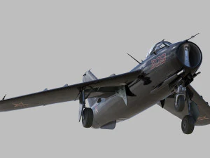 mig17 Modello 3D