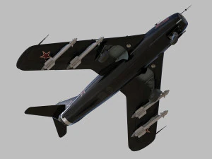mig17 3D Model