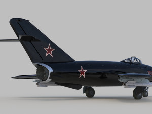 mig17 3D Model