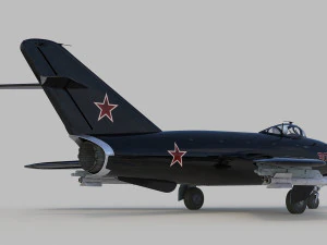 mig17 3D Model