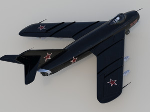 mig17 3D Model
