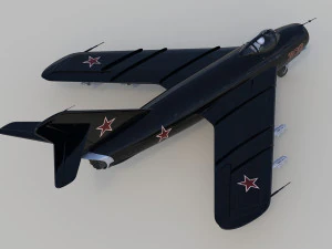 mig17 3D Model