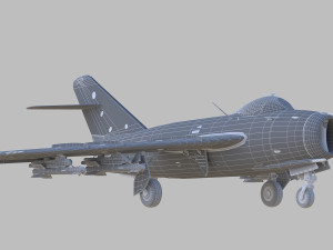 mig17 3D Model