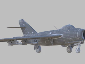 mig17 3D Model