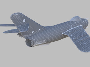 mig17 3D Model
