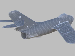 mig17 3D Model