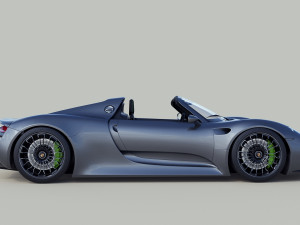 porsche 918 spyder Model 3D
