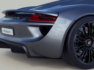 porsche 918 spyder Model 3D