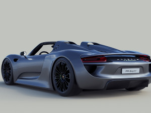 porsche 918 spyder Model 3D