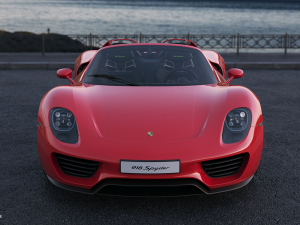 porsche 918 spyder Model 3D