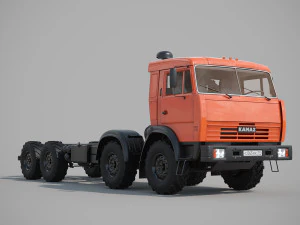 kamaz 8x8 3D Model