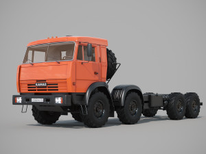 kamaz 8x8 3Dモデル