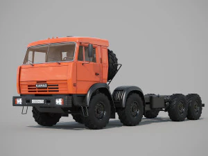 kamaz 8x8 3D Model