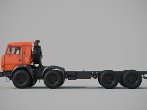 kamaz 8x8 3Dモデル