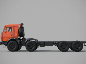 kamaz 8x8 3D Model