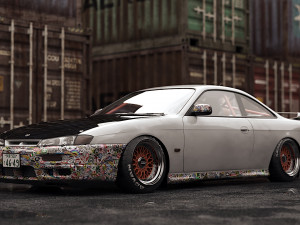 nissan silvia s14 Model 3D