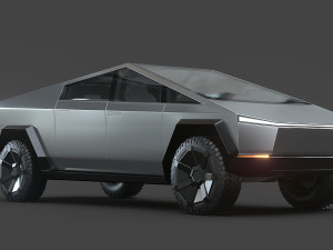 tesla cybertruck Modèle 3D