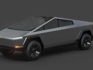 tesla cybertruck Modelo 3D