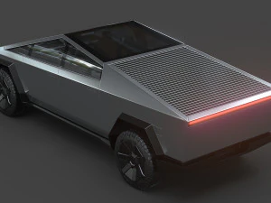 tesla cybertruck 3D Model