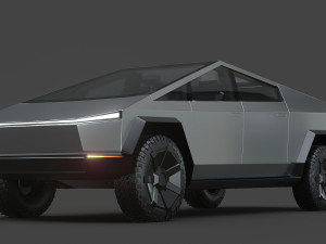 tesla cybertruck Modelo 3D