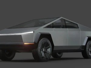 tesla cybertruck 3D Model