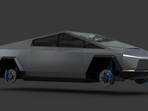 tesla cybertruck Modelo 3D