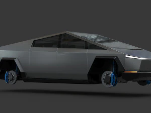 tesla cybertruck 3D Model