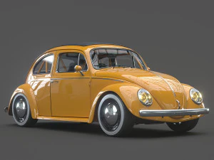 Maggiolino Volkswagen 1963 Modello 3D
